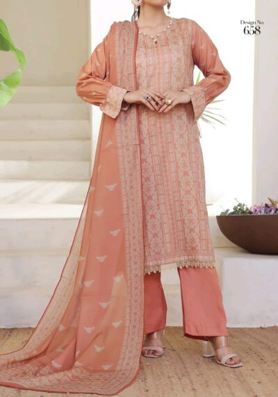 3pcs Lawn suit